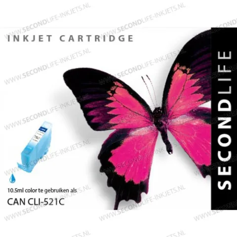 Canon CLI 521 Cyaan 10.5ml XL Cartridges