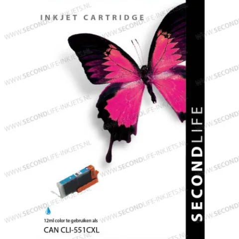 Canon CLI-551 Cyan XL 12ml Cartridges
