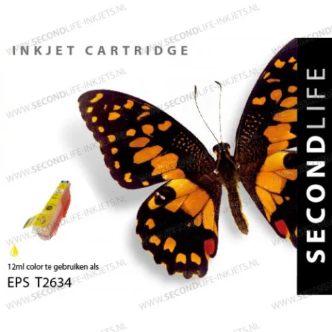 Epson T2634XL Geel 12ml Cartridges