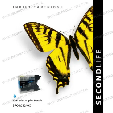 Brother LC1240 Cyaan 12ml XL Cartridges