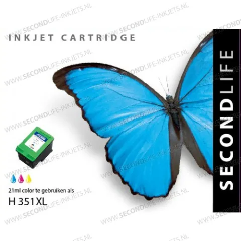 HP 351XL 21ml Kleur Cartridges