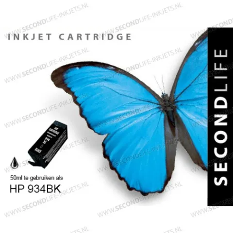 HP 934XL 50ml Zwart Cartridges