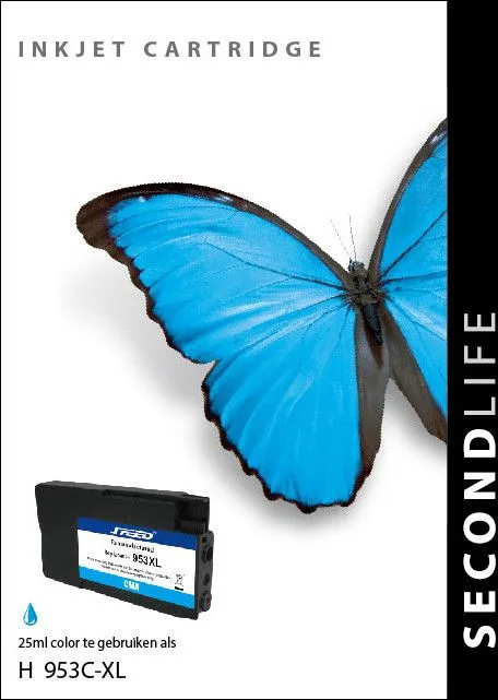 HP 953XL 25ml Cyaan Cartridges