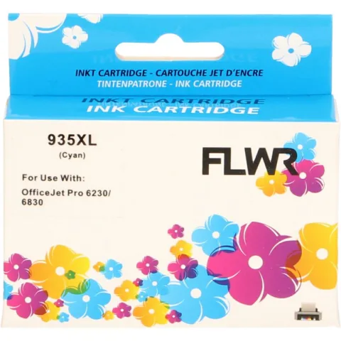 HP 935XL 15ml FLWR Cyaan Cartridges