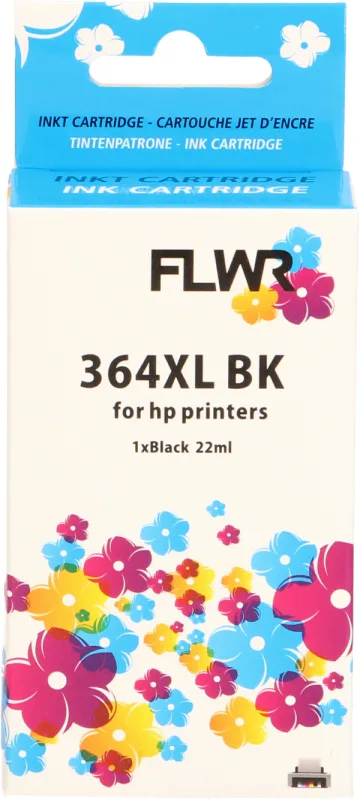 HP 364XL 22ml FLWR Zwart Cartridges