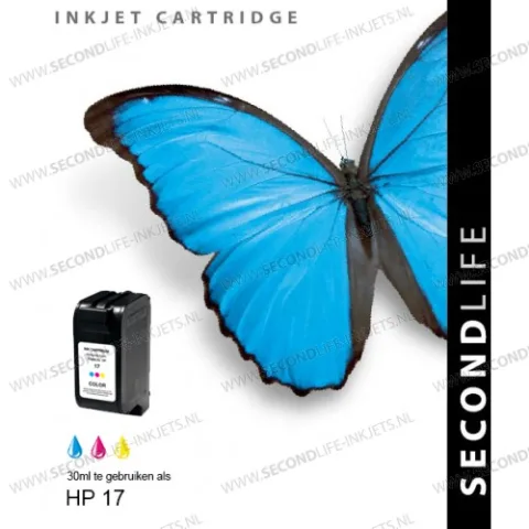 HP 17XL 30ml Kleur Cartridges