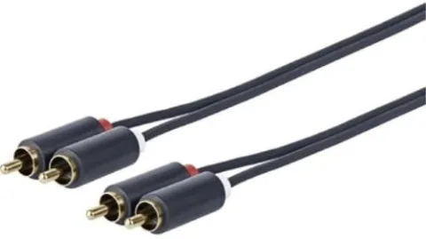 Skytronic 2x RCA naar 2x RCA Audiokkabel 10M