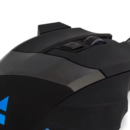 Ewent Gaming Optical Led 6 knoppen Muis Zwart