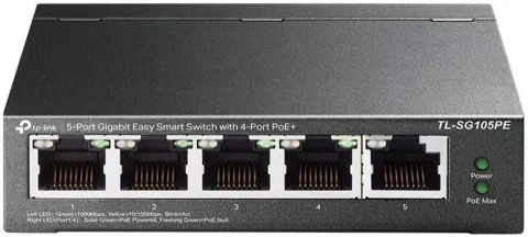 TP-link 5-Poort Gigabit Desktop POE+ Switch