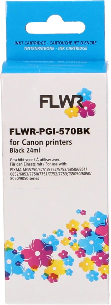 Canon PGI-570 Zwart FLWR 25ml XL Cartridge