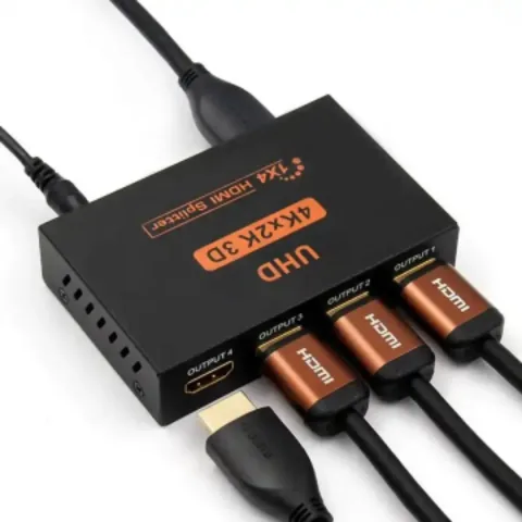 HDMI Splitter 4K 1x4 tegelijkertijd F-HD 1080P