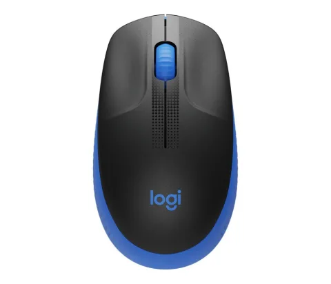 Logitech M190 Wireless Muis Blauw/zwart