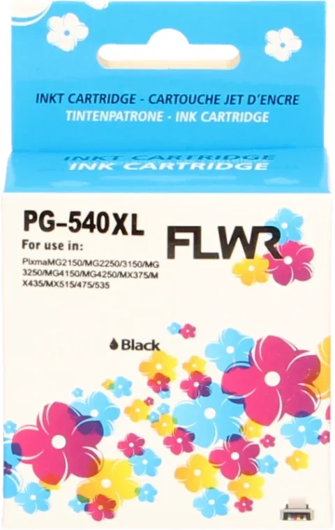 Canon PG-540XL FLWR Zwart 18ml XL Cartridges