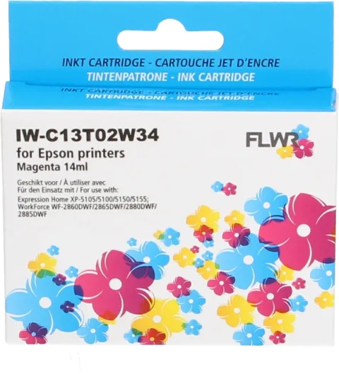 Epson 502XL Magenta 14ml FLWR Cartridges