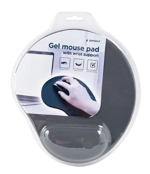 Gel Muismat met polsondersteuning Grijs