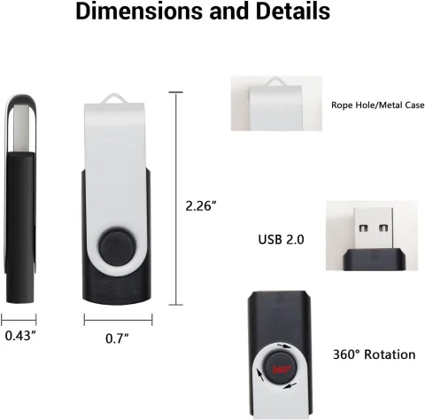 Flash Drive 8GB USB2.0 Usbstick