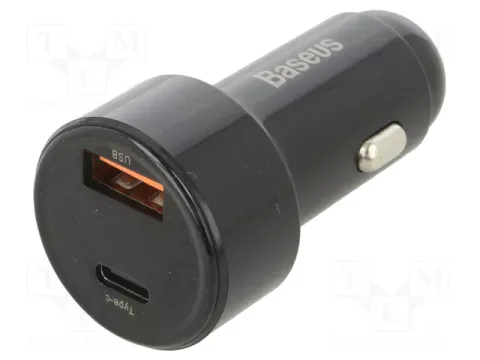 Autolader USB + USB-C 65W Android & iOS