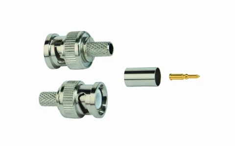 RG-59 BNC connector, 50 stuks per zak
