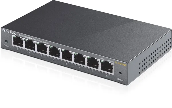 TP-LINK TL-SG108E 8-Port Gigabit Easy Smart Switch