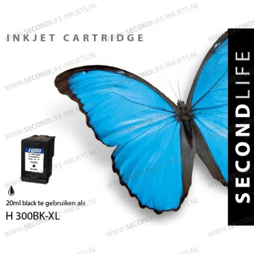 HP 300XL 20ml Zwart Cartridges