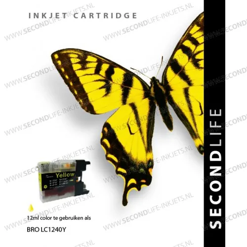 Brother LC1240 Geel 12ml XL Cartridges