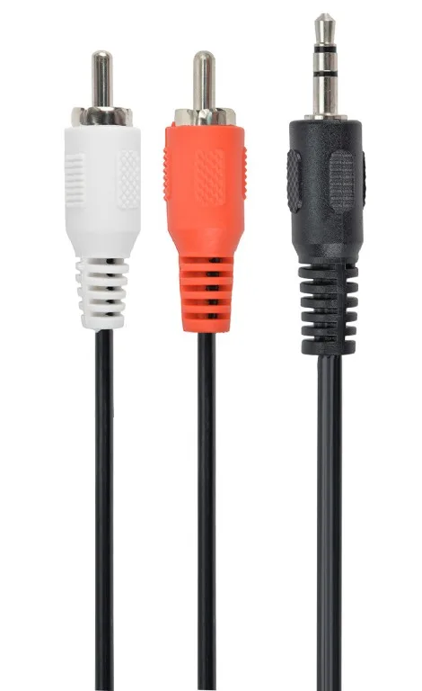 Audio Jack 3.5 mm Stereo Audiokabel naar 2 x RCA 1.5M