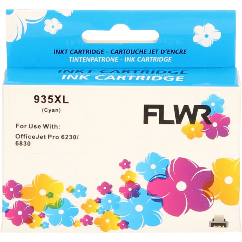 HP 935XL 15ml FLWR Cyaan Cartridges
