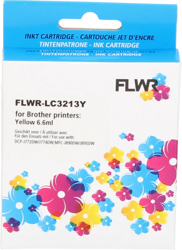 Brother LC-3213 FLWR Geel 6ml (Compatible XXL) Cartridges