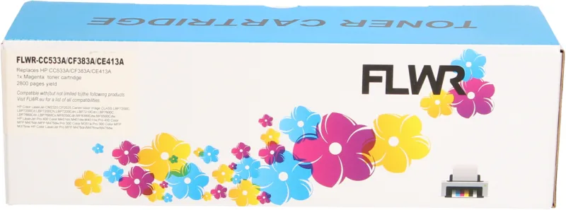 HP 304A / 533A FLWR Magenta Toner