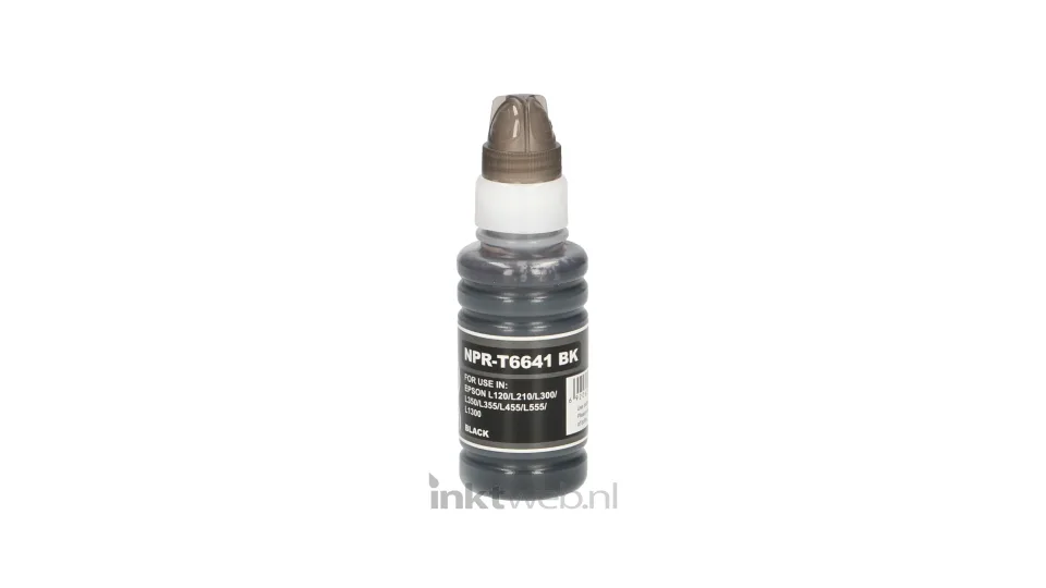 Epson T6641 Zwart 70ml FLWR Navulinkt XL (Compatible)