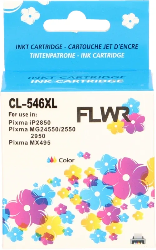 Canon CL-546 FLWR Kleur 21ml XL Compatible Cartridges