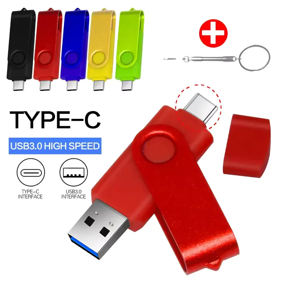 Deep Speed 16GB USB3.0 USB-A + USB-C Usbstick
