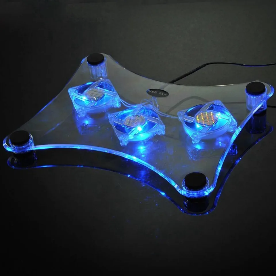 Dolphix Laptopkoeler met 3 Fans