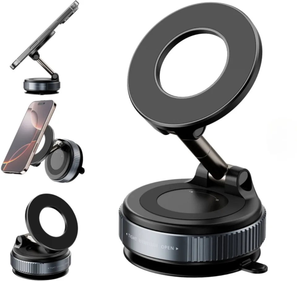 Magnetische Zuignap Telefoonhouder-mobiel 360°