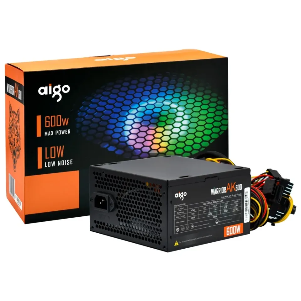 Aigo AK600 600W PC Voedingseenheid (PSU)