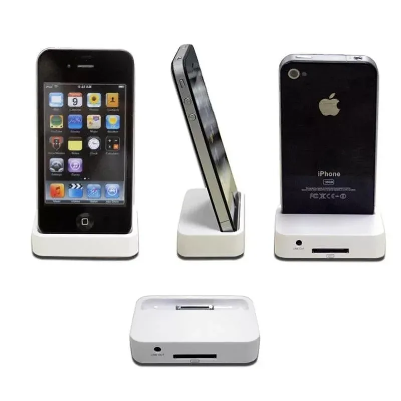 Universeel iPhone & iPod 30-Pin Oplaadstation - Zwart